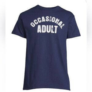 Men's and Big Men's Occasional Adult Graphic Tee with Short Sleeves